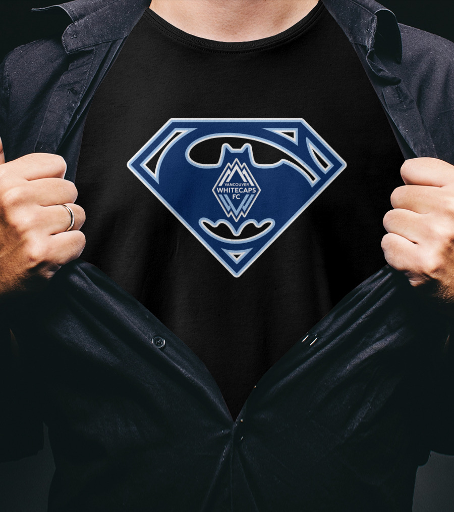 Vancouver Whitecaps Fc 103 Iconic Superhero Crest T-Shirt