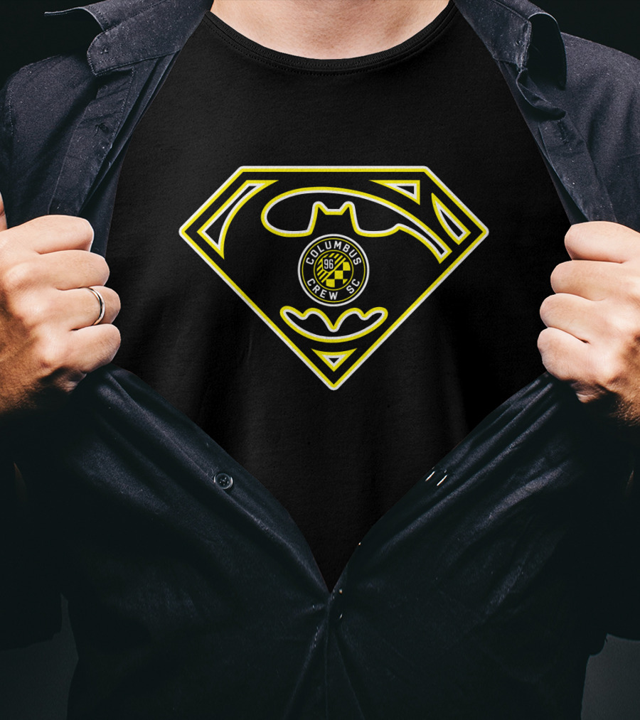 Columbus Crew Sc Superman Batman Logo 96 T-Shirt