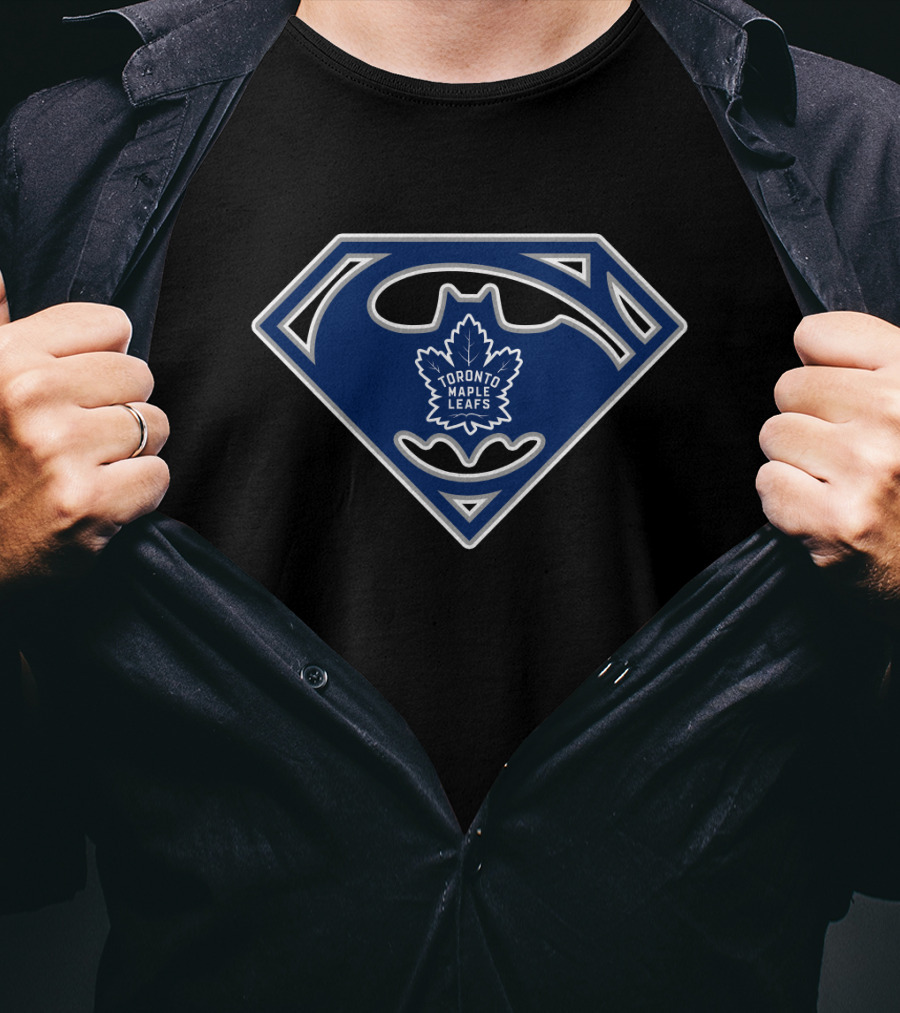 Toronto Maple Leafs Superhero Emblem 134 T-Shirt