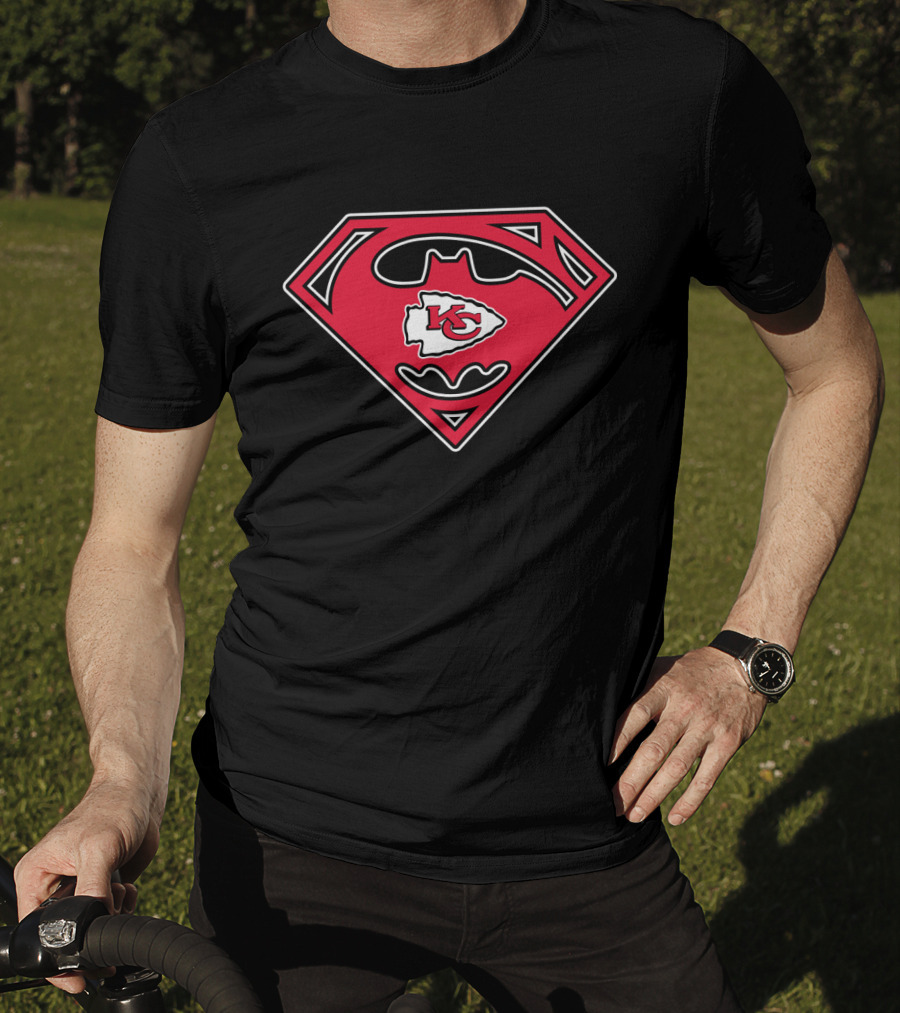 Kansas City Chiefs Kc Arrowhead Superman T-Shirt