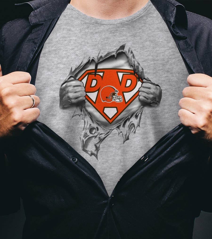 Dp Cleveland Browns Superhero T-Shirt