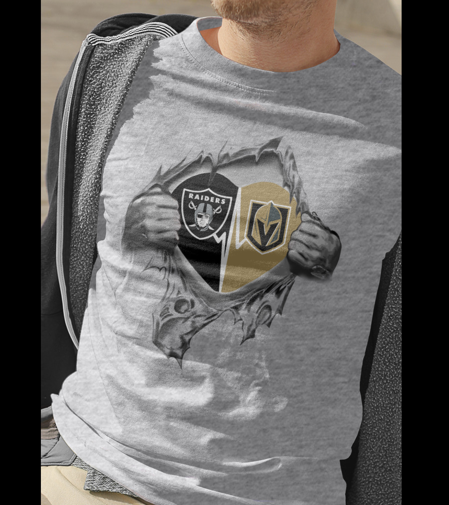 Raiders Knights Heartbeat Loyalty Commitment Fan Passion T-Shirt