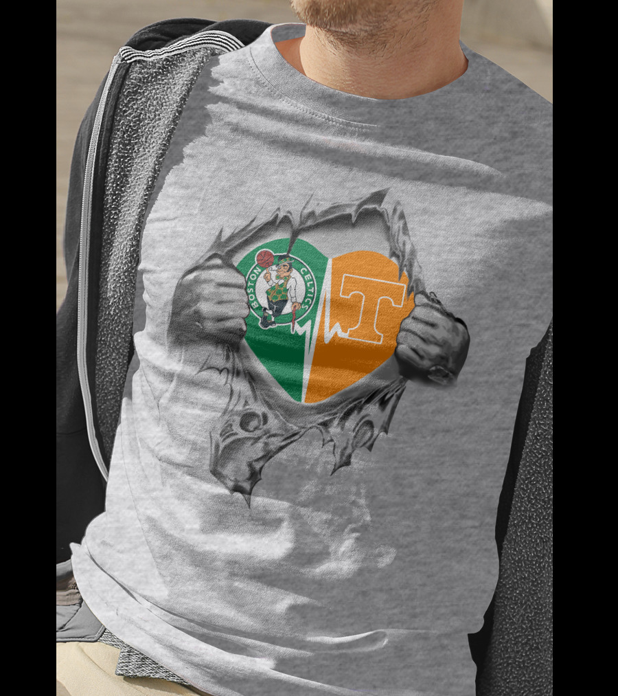 Boston Celtics Tennessee Heartbeat Unveiled T-Shirt