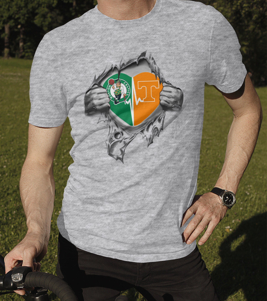 Boston Celtics Tennessee Heartbeat Unveiled T-Shirt