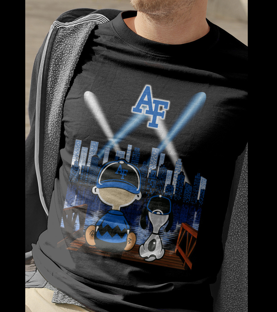 Af Falcons 99 City By Night Skyline T-Shirt