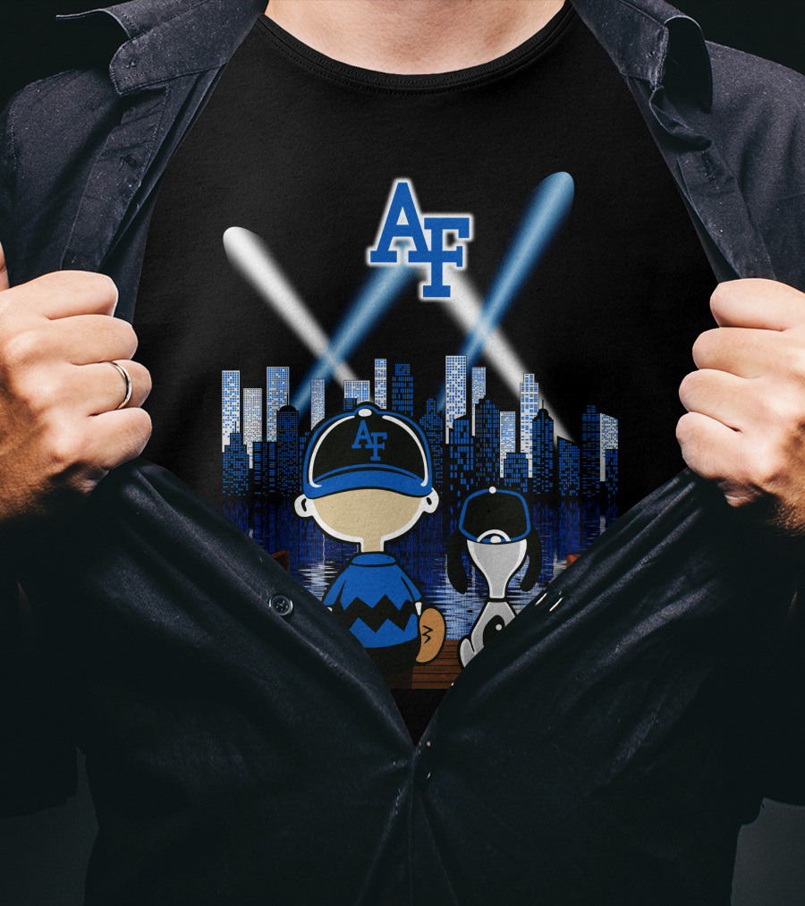 Af Falcons 99 City By Night Skyline T-Shirt