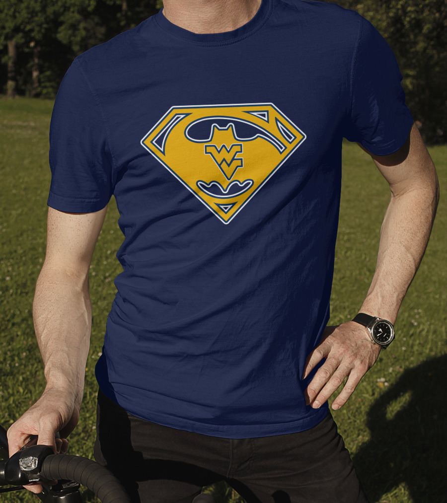 Wv 7 West Virginia Mountaineers Superhero T-Shirt