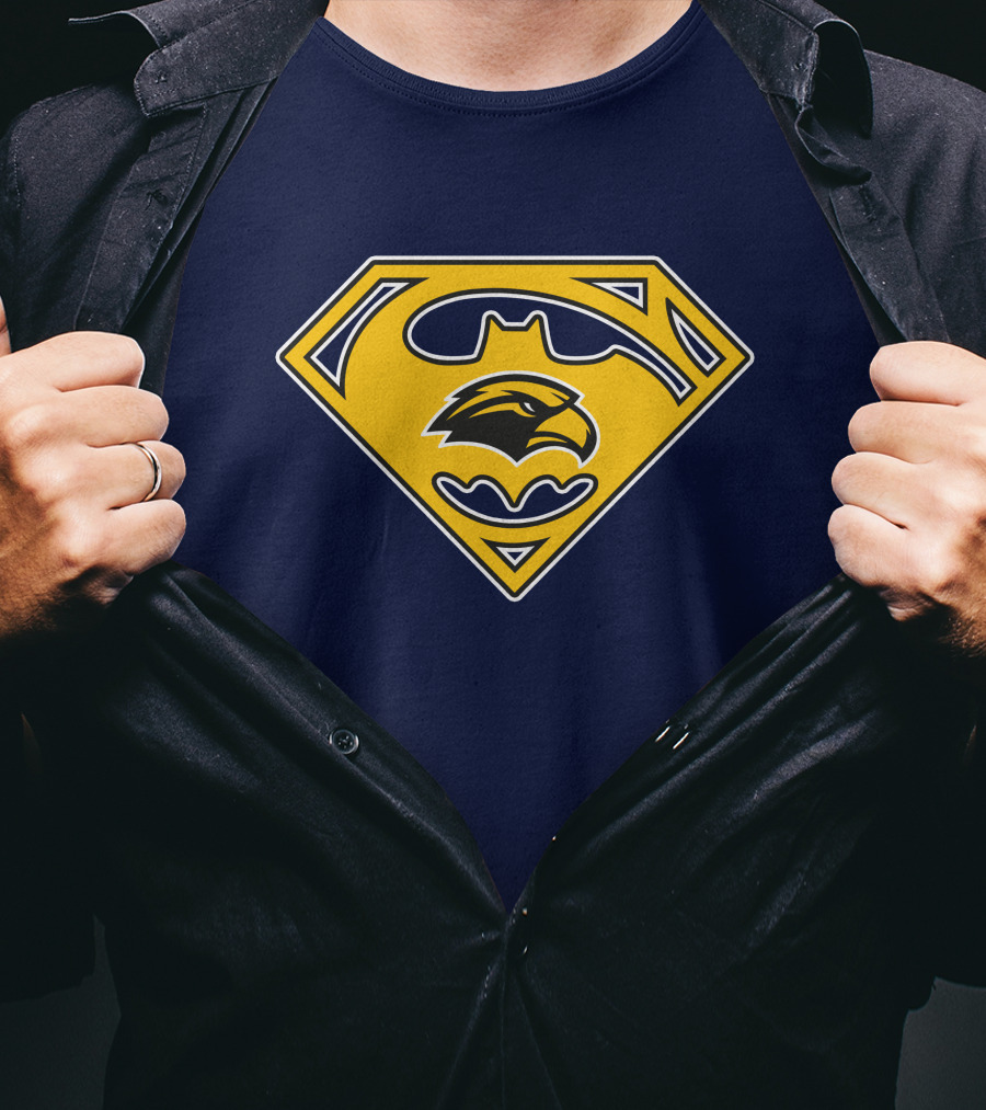 Southern Mississippi Golden Eagles Superhero T-Shirt