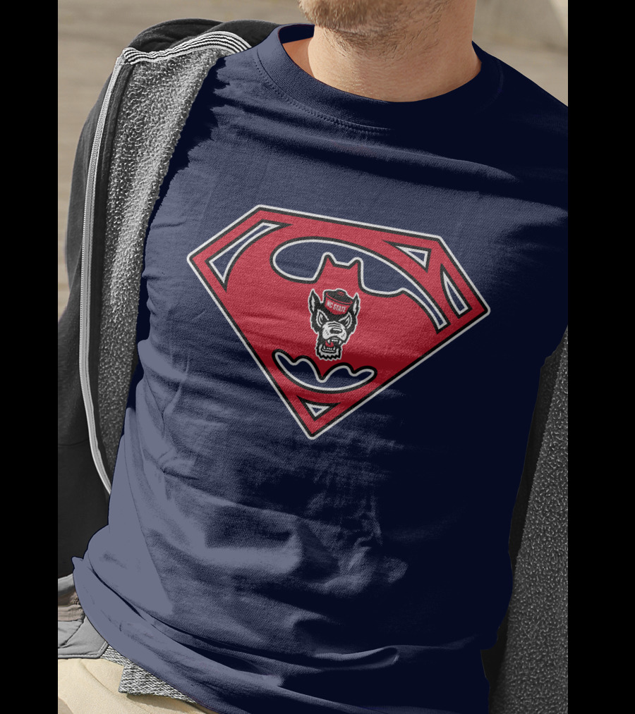 Superman Nc State Wolfpack T-Shirt