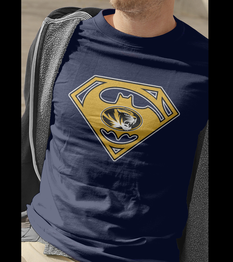 Missouri Tigers 46 Superhero Crossover T-Shirt