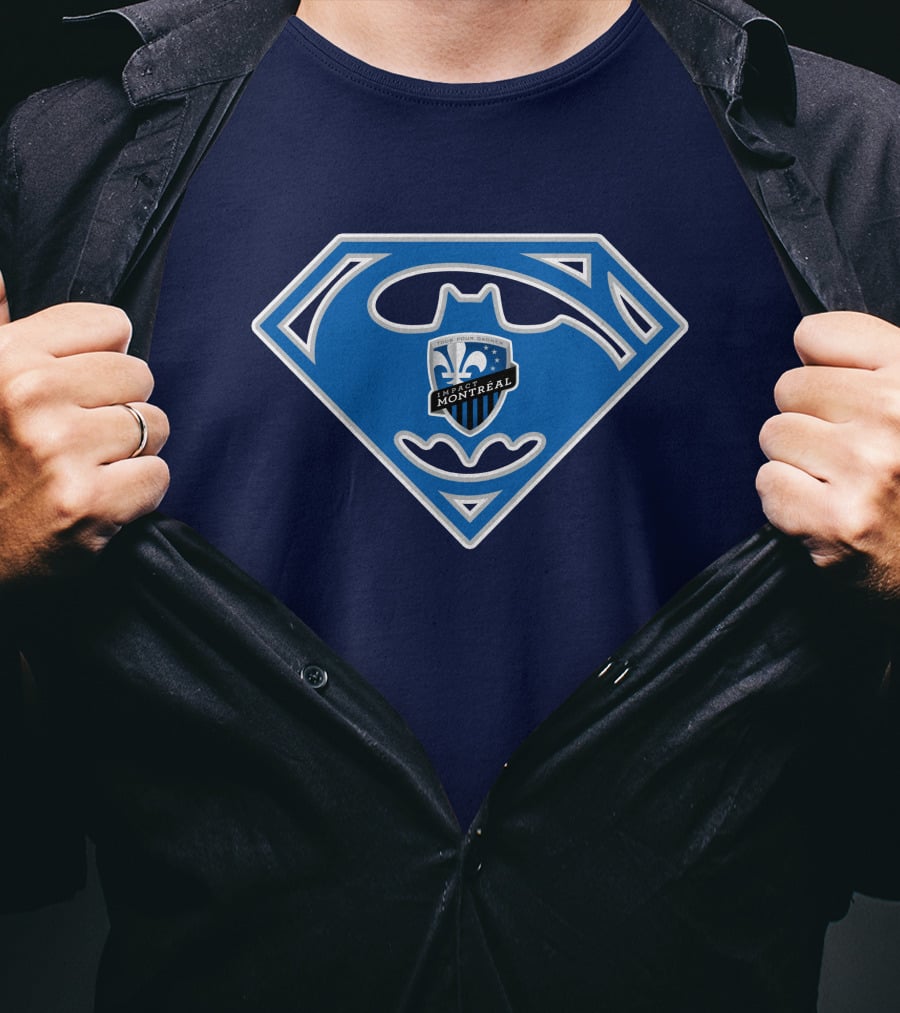 Montreal Impact Crest Superhero T-Shirt