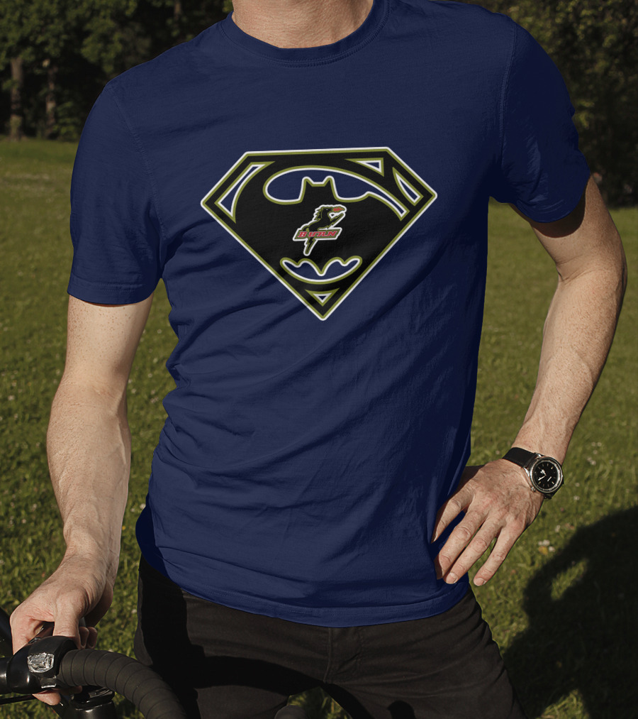 Dallas Burn Superman Batman Logo Fusion T-Shirt