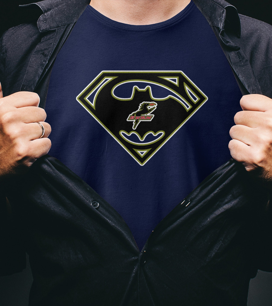 Dallas Burn Superman Batman Logo Fusion T-Shirt