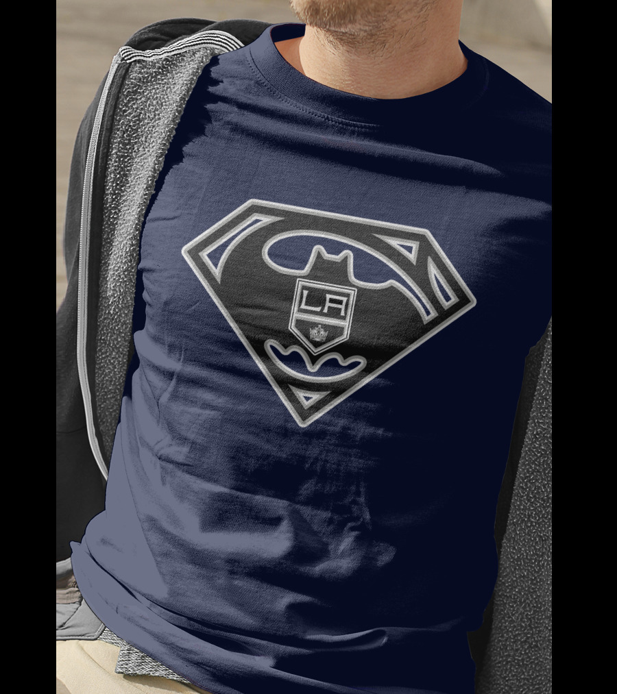Los Angeles Kings La Shield Superhero T-Shirt