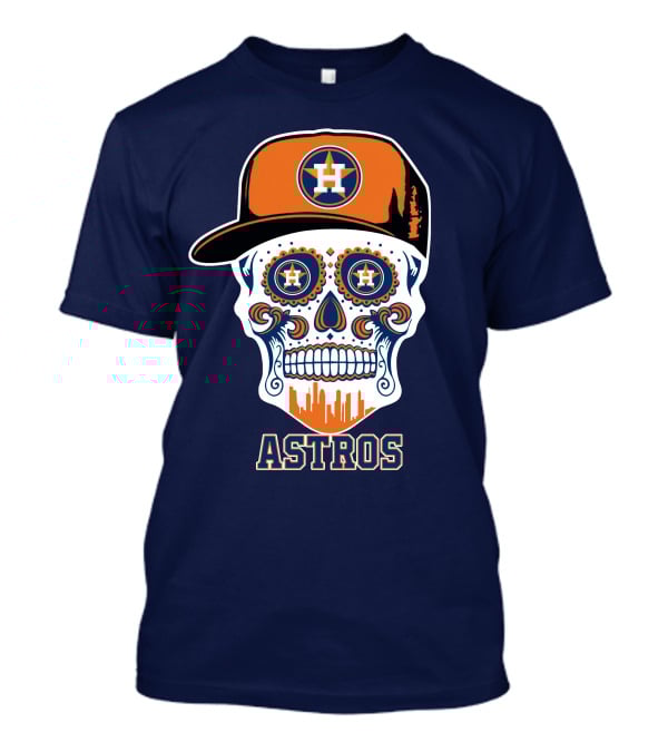 Houston Astros Skull Iconography 331 T-Shirt