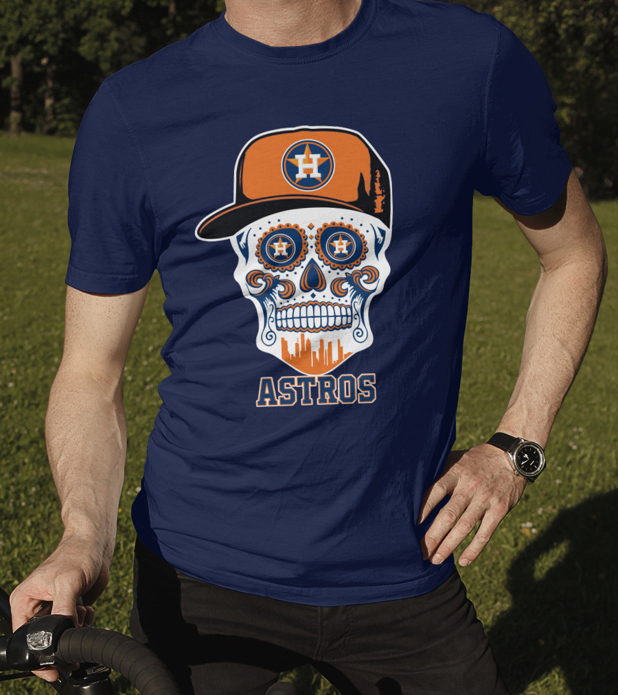 Houston Astros Skull Iconography 331 T-Shirt