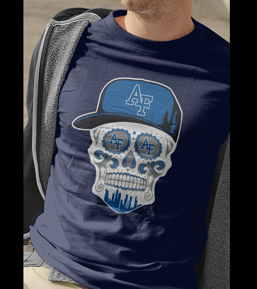 Af Air Force Falcons Skull T-Shirt