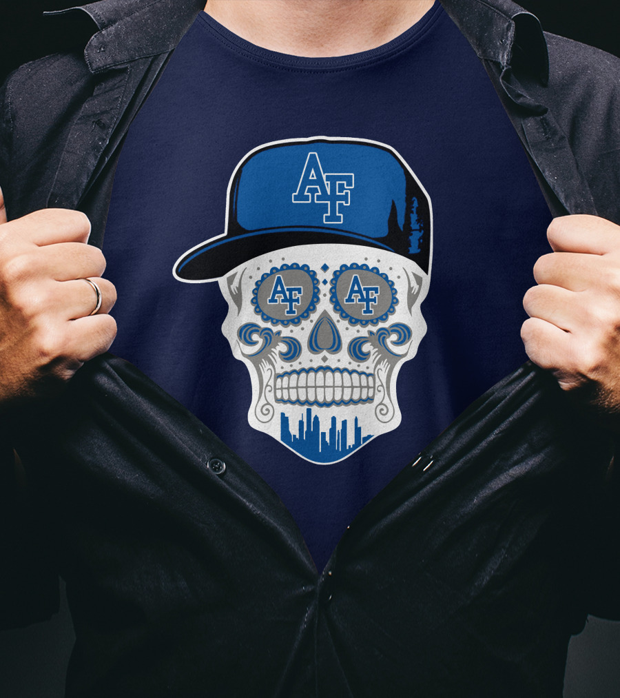Af Air Force Falcons Skull T-Shirt