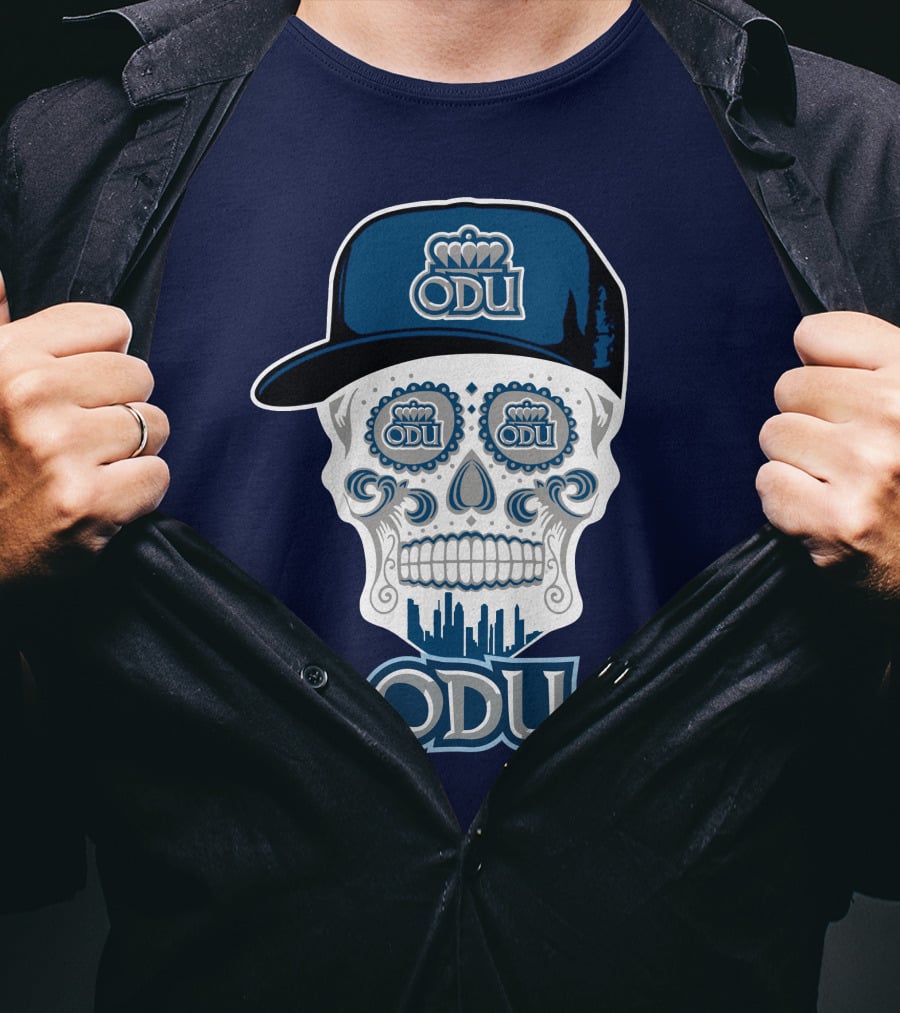 Odu Sugar Skull Monarchs Hat T-Shirt