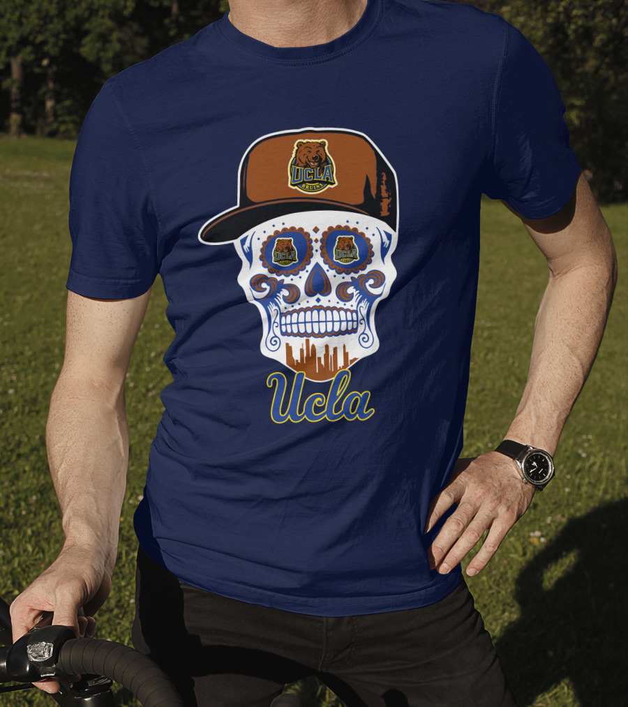 Ucla Bruins Skull With Cap T-Shirt