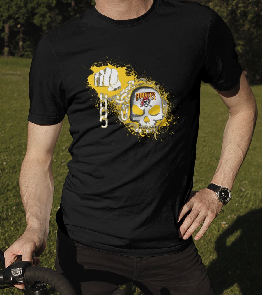 Pittsburgh Pirates Skull And Chains T-Shirt