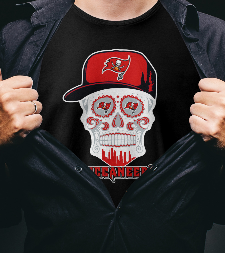 Tampa Bay Buccaneers Skull Buccaneers T-Shirt
