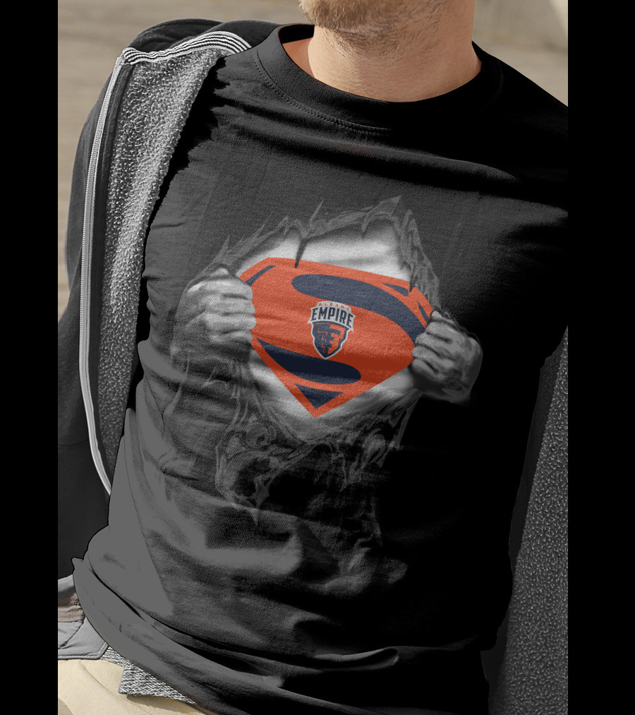 Albany Empire Superman Logo Symbol T-Shirt