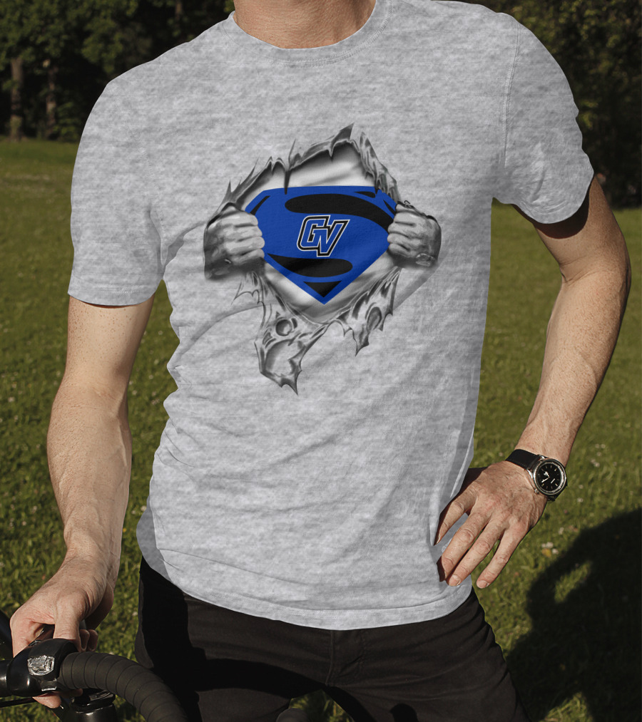 Grand Valley State Lakers Gv Superman T-Shirt