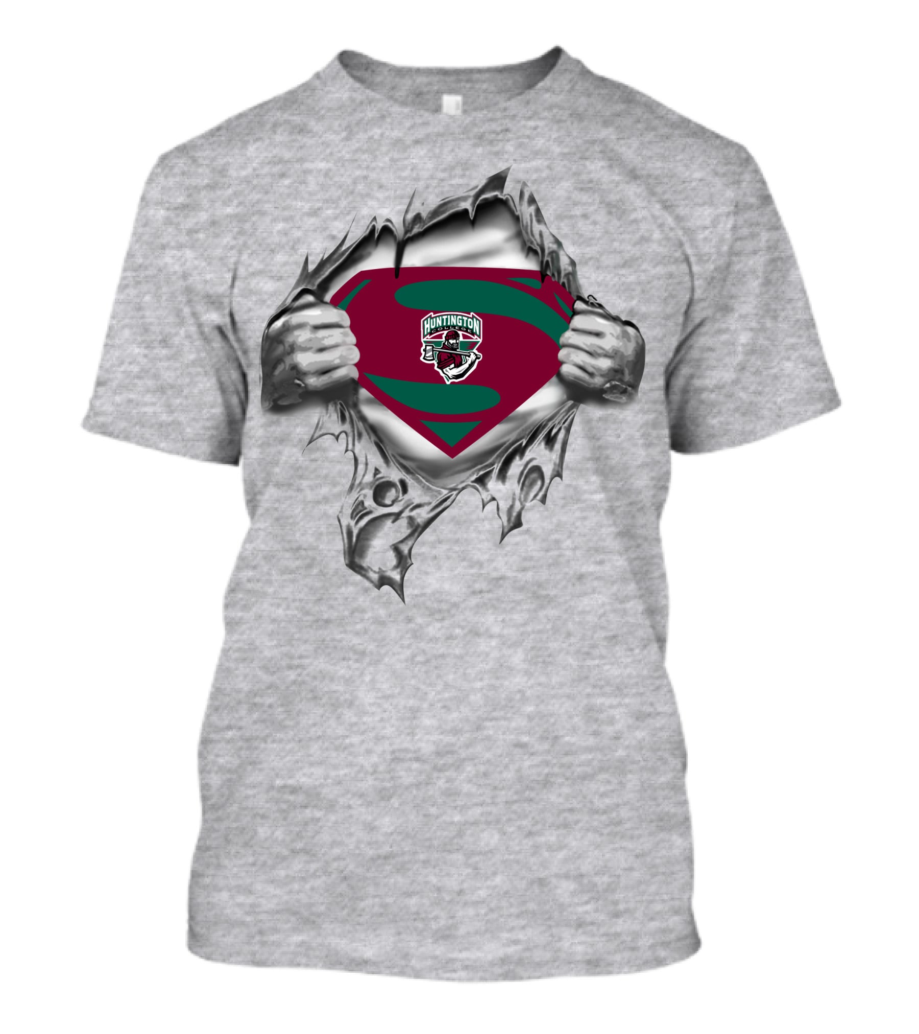 Huntington Foresters Superman Logo 241 T-Shirt