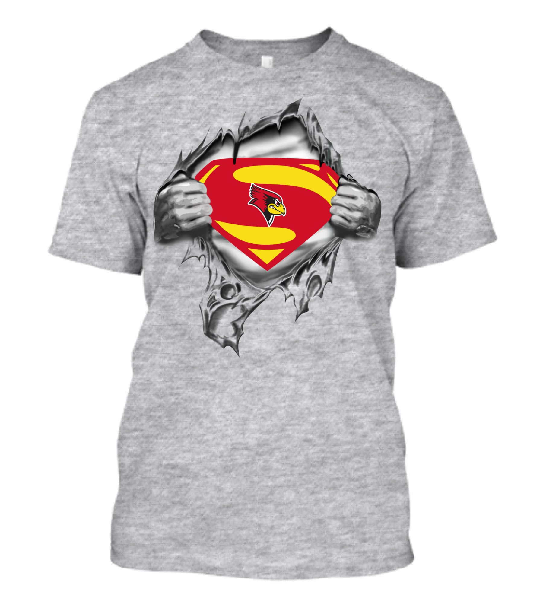 Illinois State Redbirds Superman T-Shirt