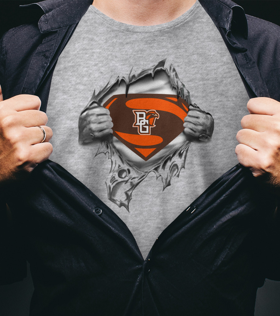 Bowling Green Falcons Superman T-Shirt