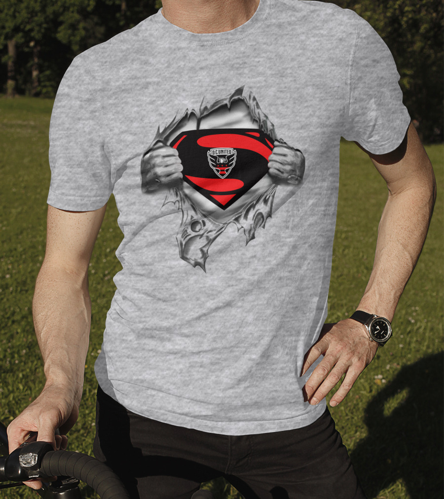 Dc United Superman Shield T-Shirt