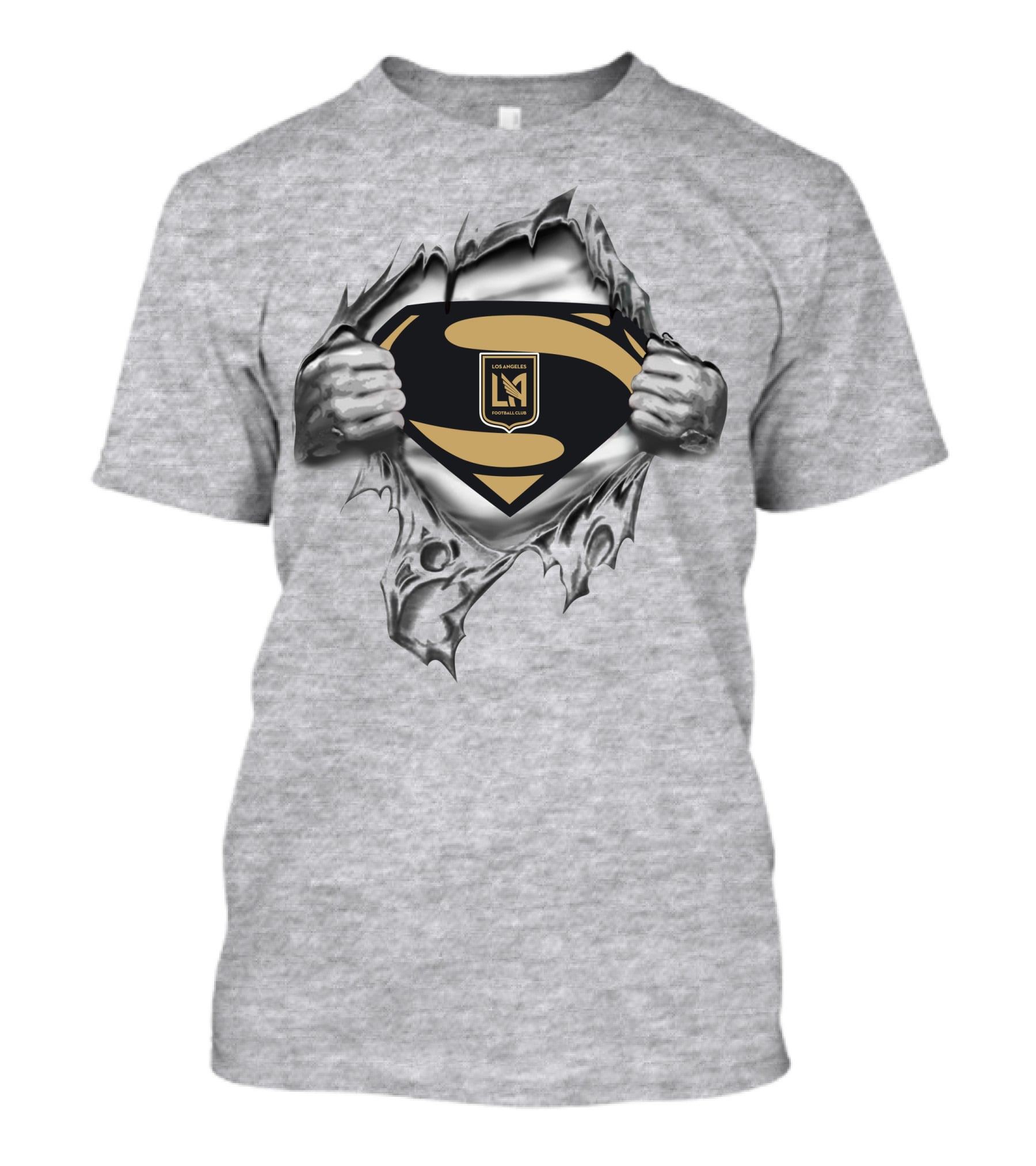 Superman Los Angeles Fc Shield Reveal T-Shirt