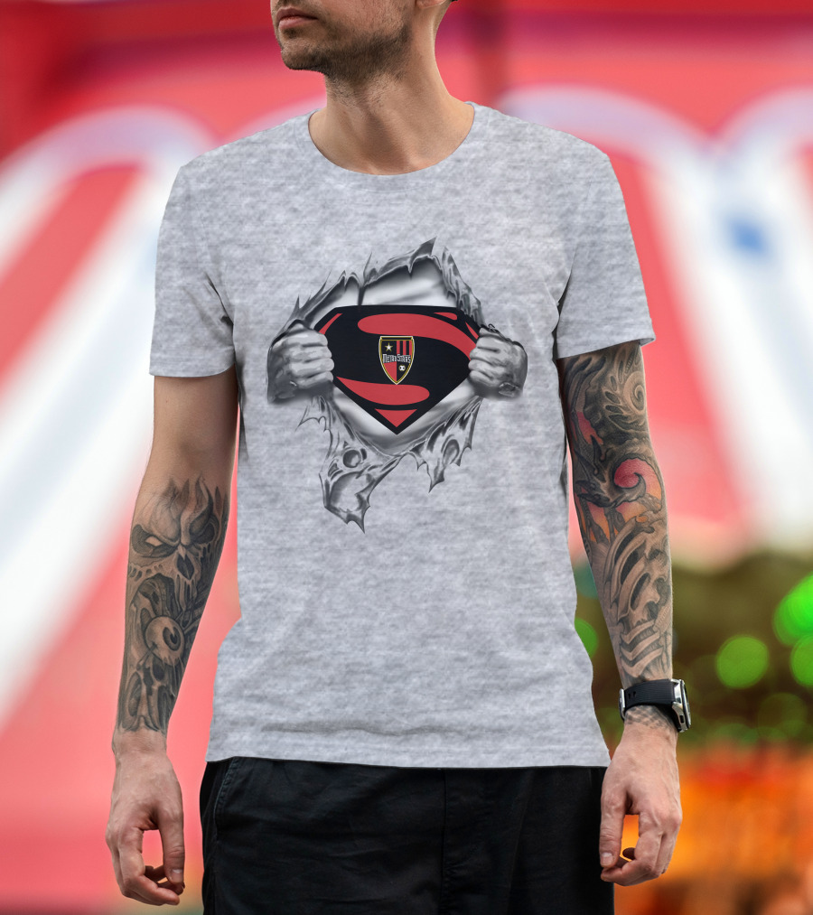 Metrostars Superman Logo With Shield 139 Jersey T-Shirt
