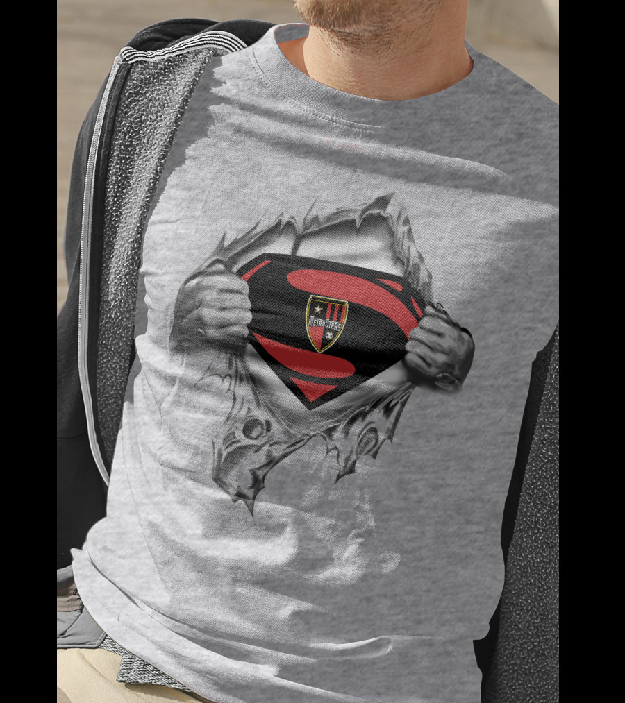 Metrostars Superman Logo With Shield 139 Jersey T-Shirt
