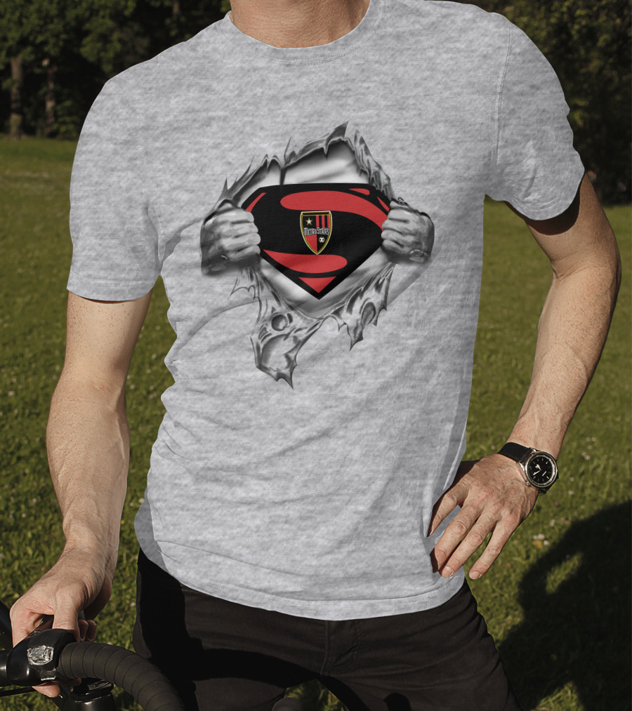 Metrostars Superman Logo With Shield 139 Jersey T-Shirt