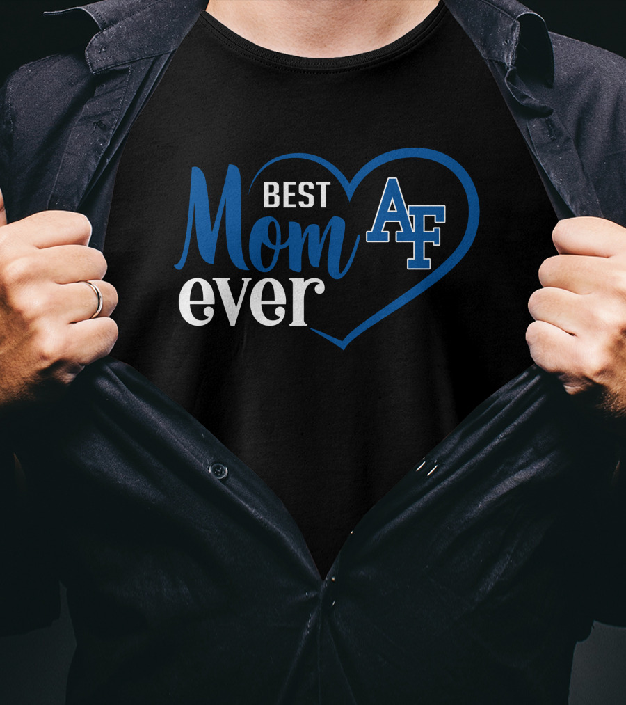 Best Mom Ever Af Air Force Falcons T-Shirt