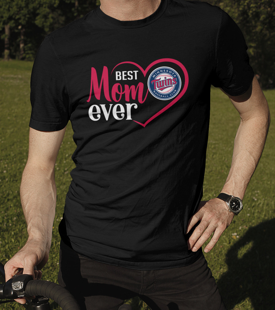Minnesota Twins Baseball Club Best Mom Ever T-Shirt