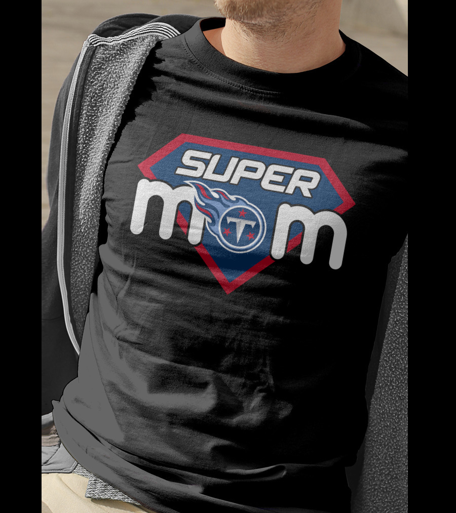 Tennessee Titans Super Mom Hero T-Shirt