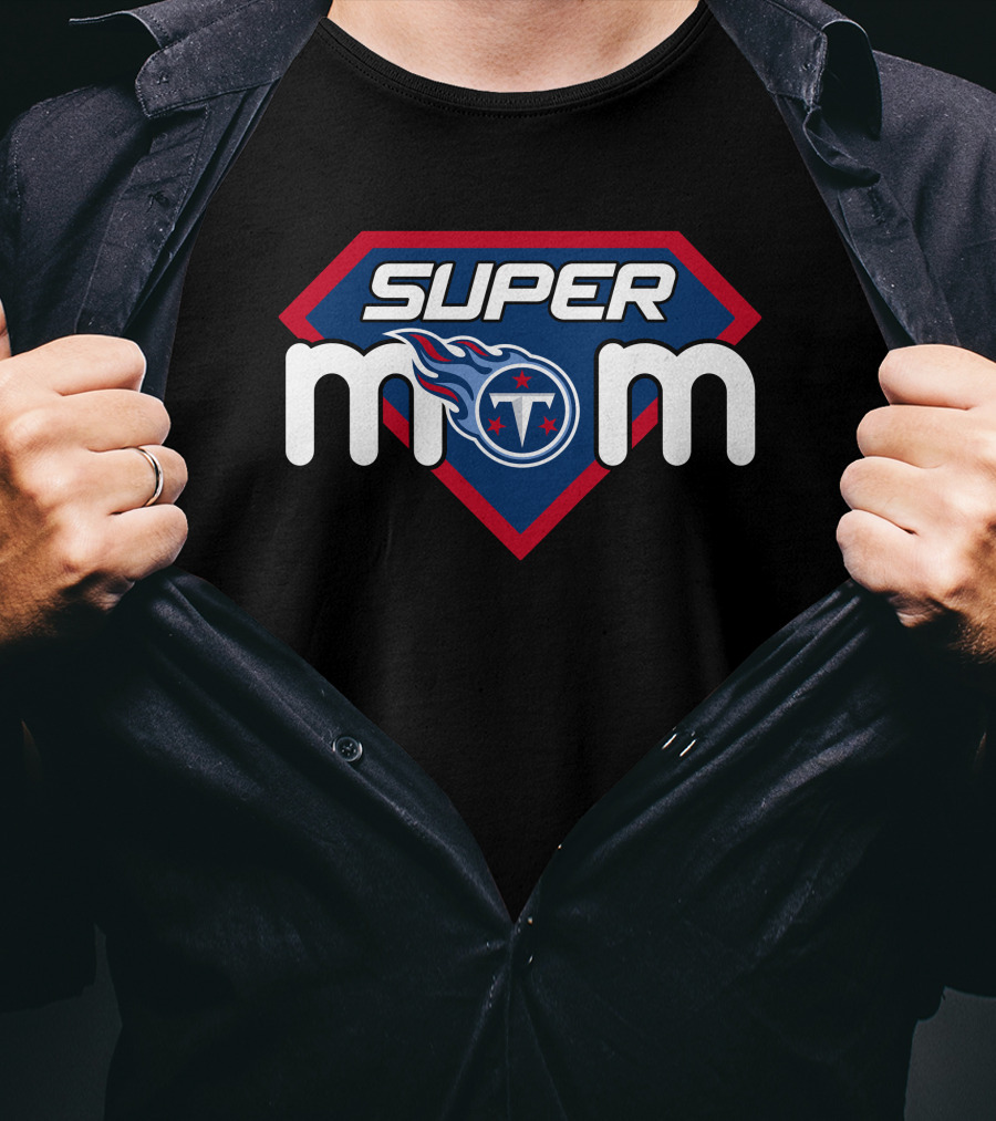 Tennessee Titans Super Mom Hero T-Shirt