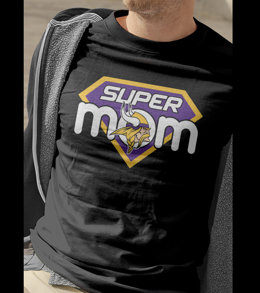 Super Mom Minnesota Vikings T-Shirt