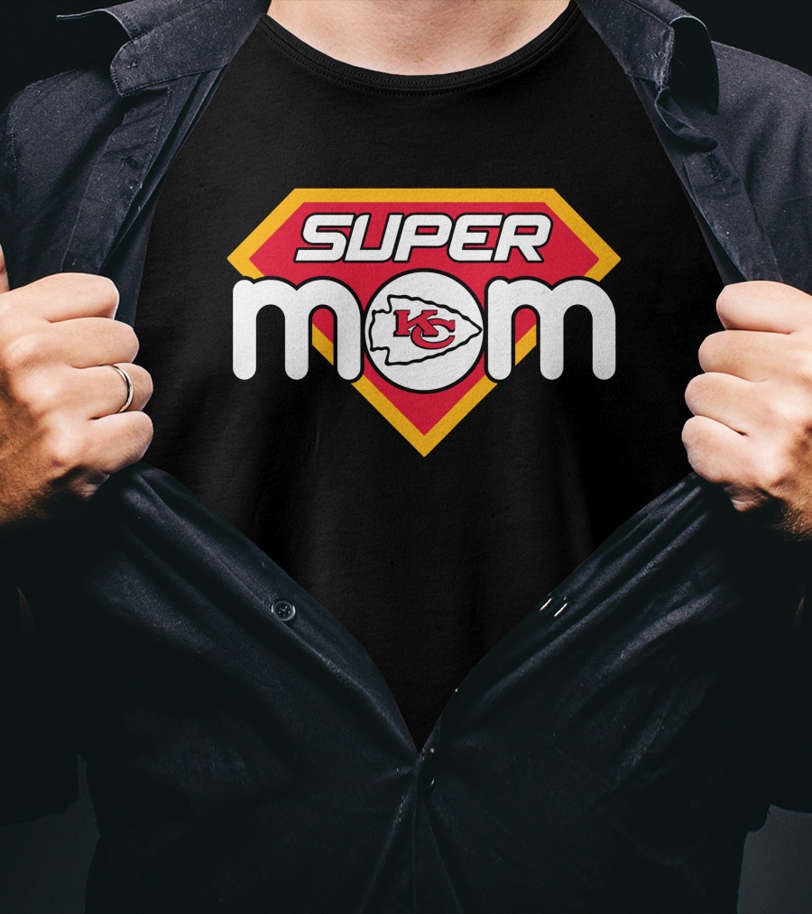 Super Mom Kansas City Chiefs T-Shirt
