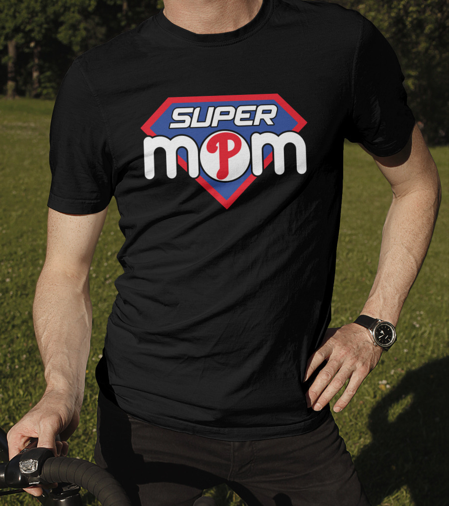 Super Mom Philadelphia Phillies 'P' T-Shirt