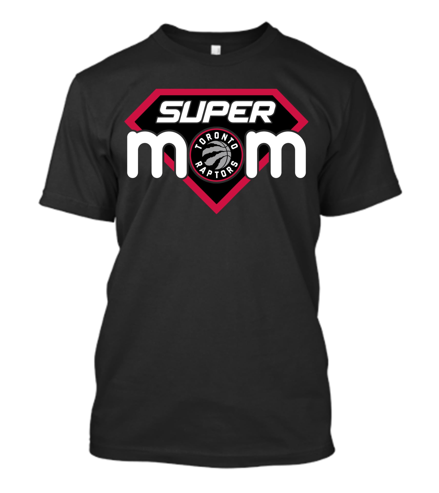 Super Mom Toronto Raptors Basketball Logo 63 T-Shirt