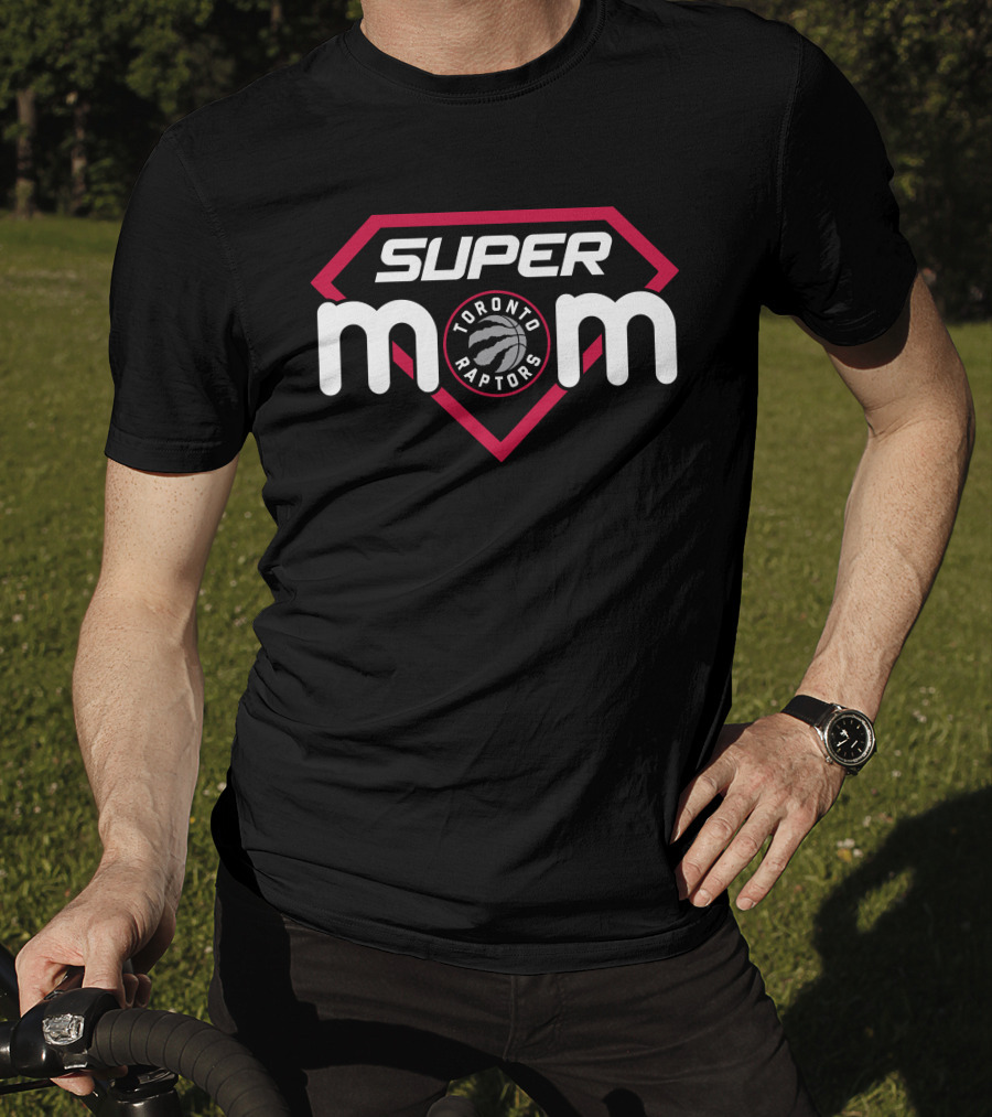 Super Mom Toronto Raptors Basketball Logo 63 T-Shirt