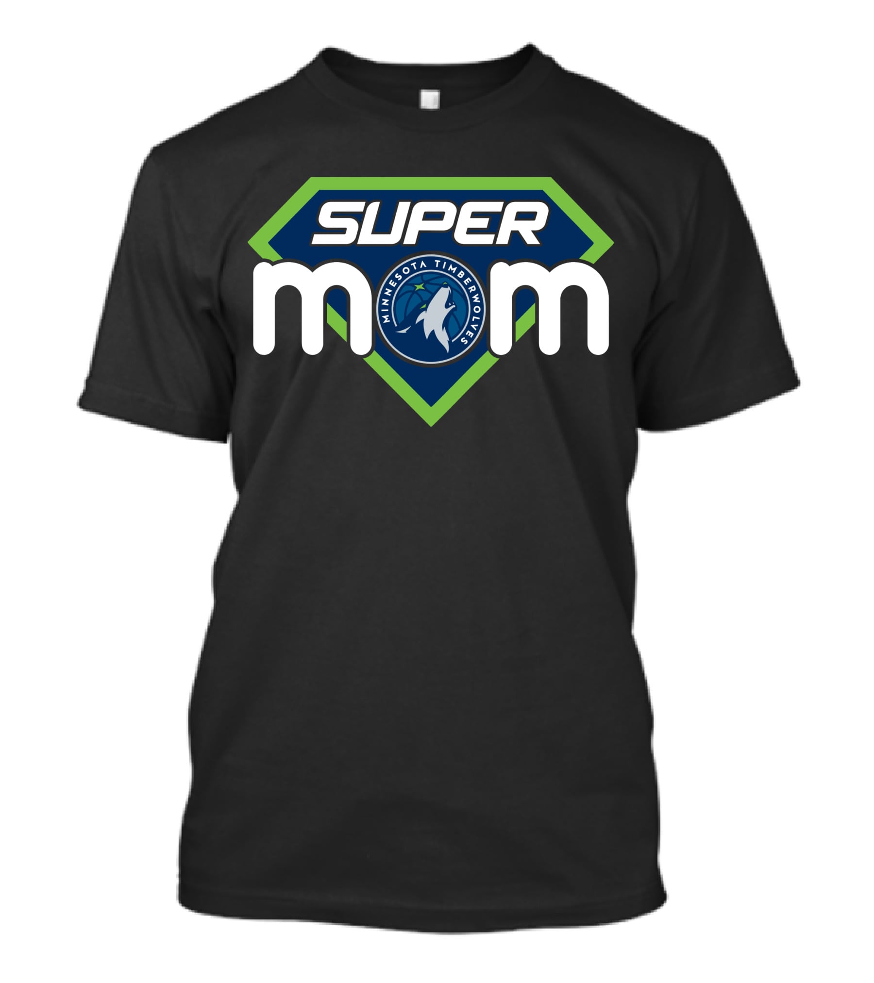 Super Mom Minnesota Timberwolves T-Shirt