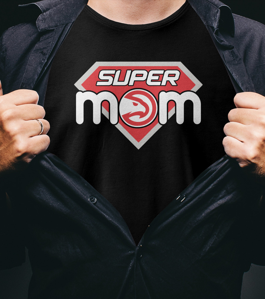 Super Mom Atlanta Hawks 72 T-Shirt