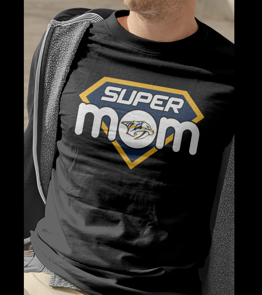 Super Mom Nashville Predators T-Shirt
