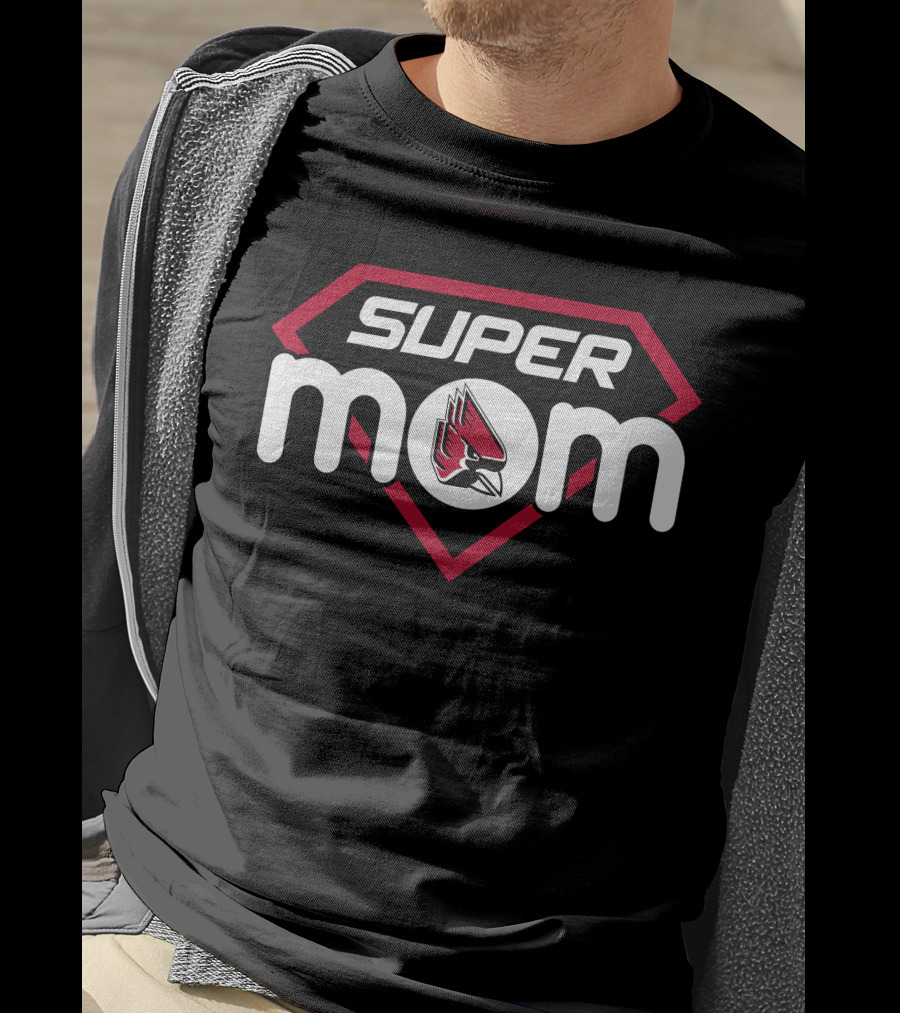 Ball State Cardinals Super Mom T-Shirt