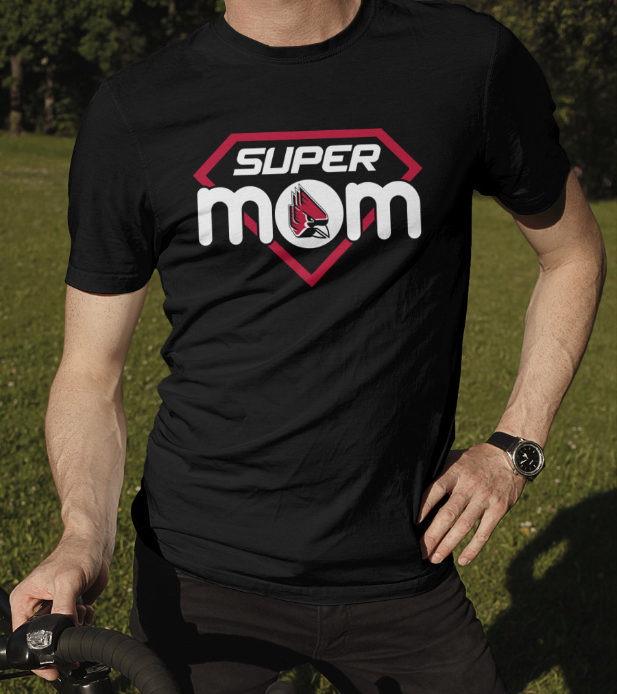 Ball State Cardinals Super Mom T-Shirt